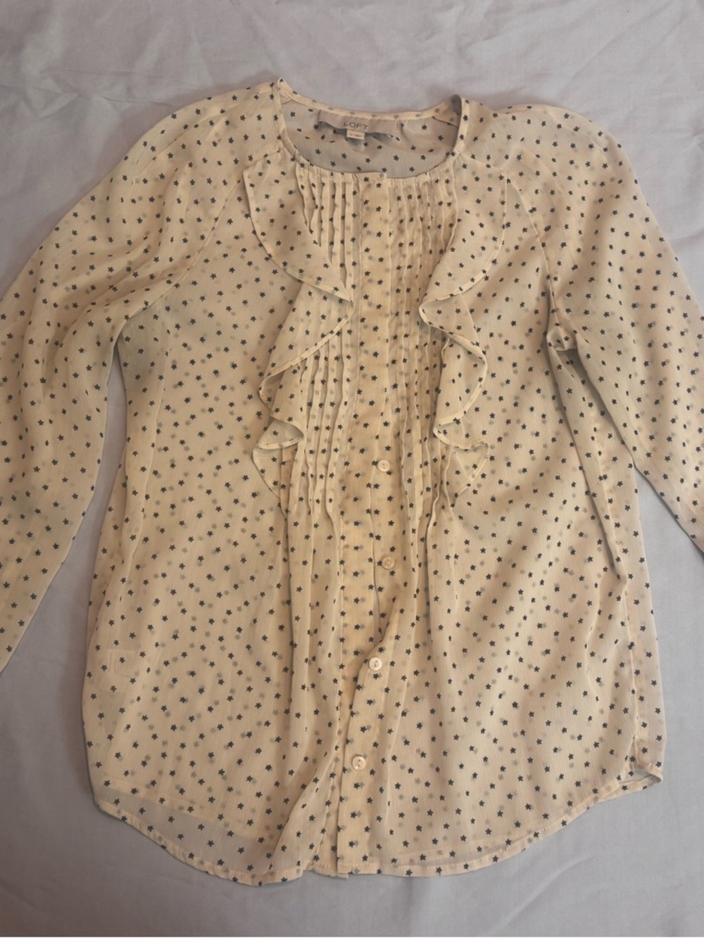LOFT Blouse Bundle Size Small, 3 pieces, Business Casual Tops - Picture 6 of 11